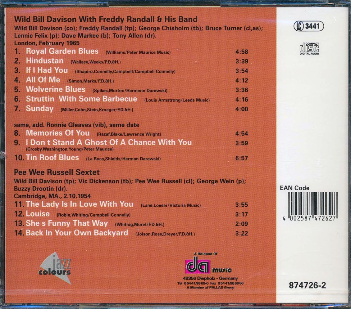 Wild Bill Davison - Struttin' With Some Barbecue