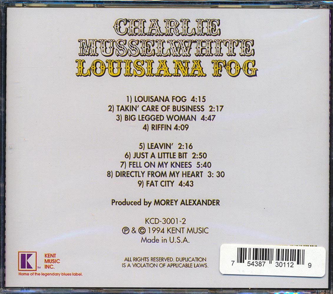 Charlie Musselwhite - Louisiana Fog