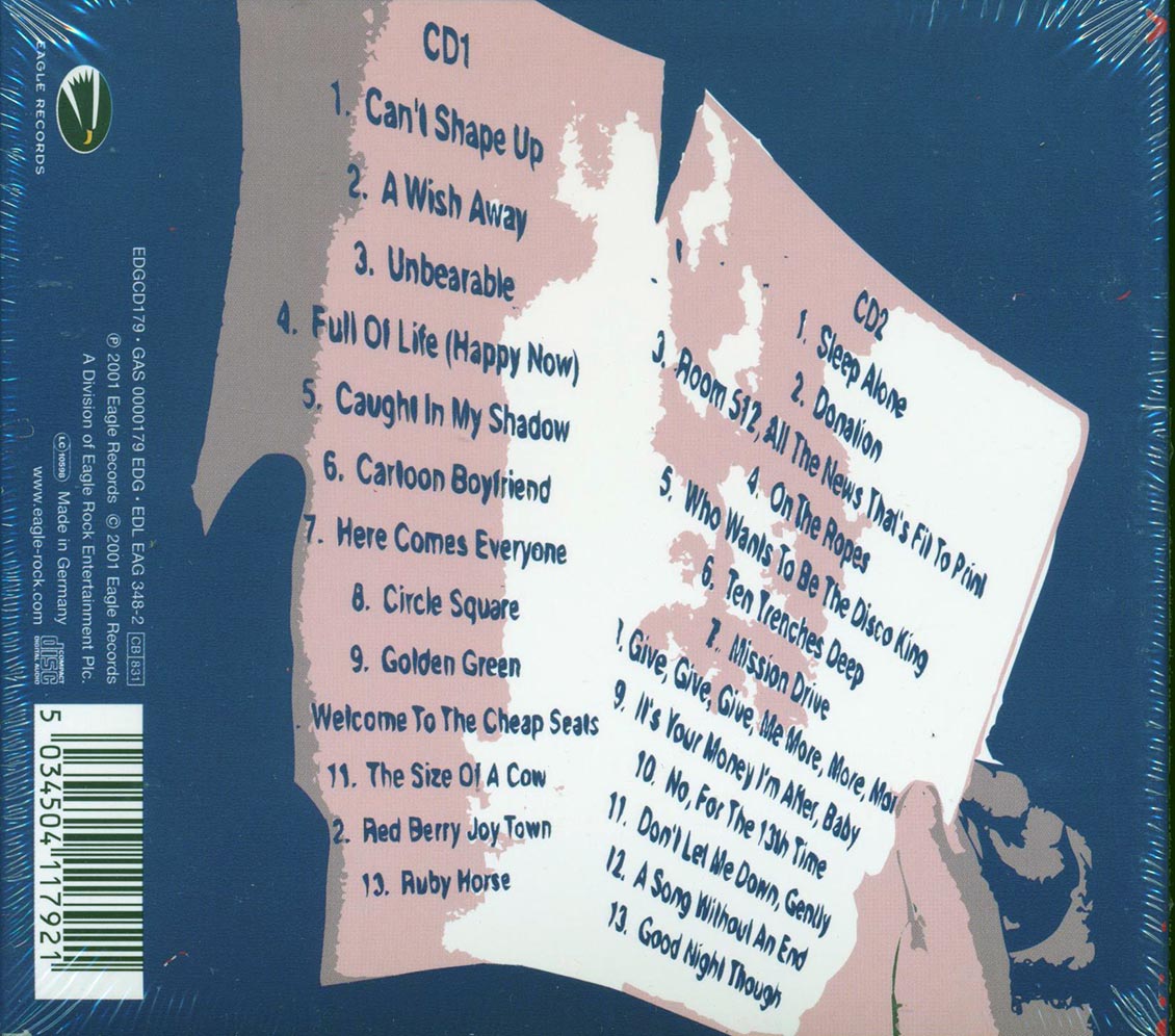 The Wonder Stuff - Cursed With Insincerity: All The Hits Live (26 tracks) (2xCD) (incl. large booklet) (deluxe 3-fold digipak)