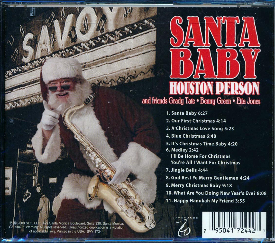 Houston Person, Etta Jones, Benny Green, Grady Tate - Santa Baby