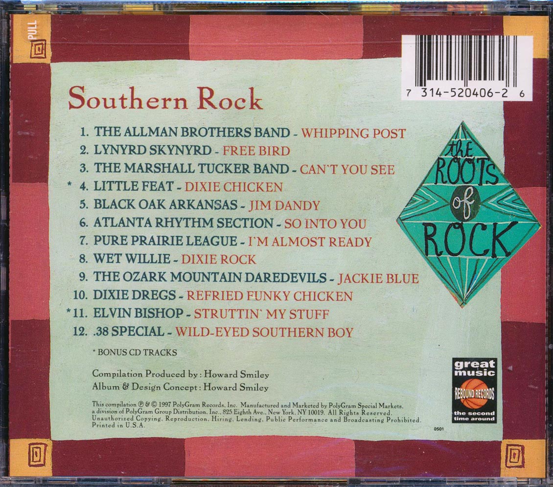 38 Special, Ozark Mountain Daredevils, The Marshall Tucker Band, Etc. - The Roots Of Rock: Southern Rock