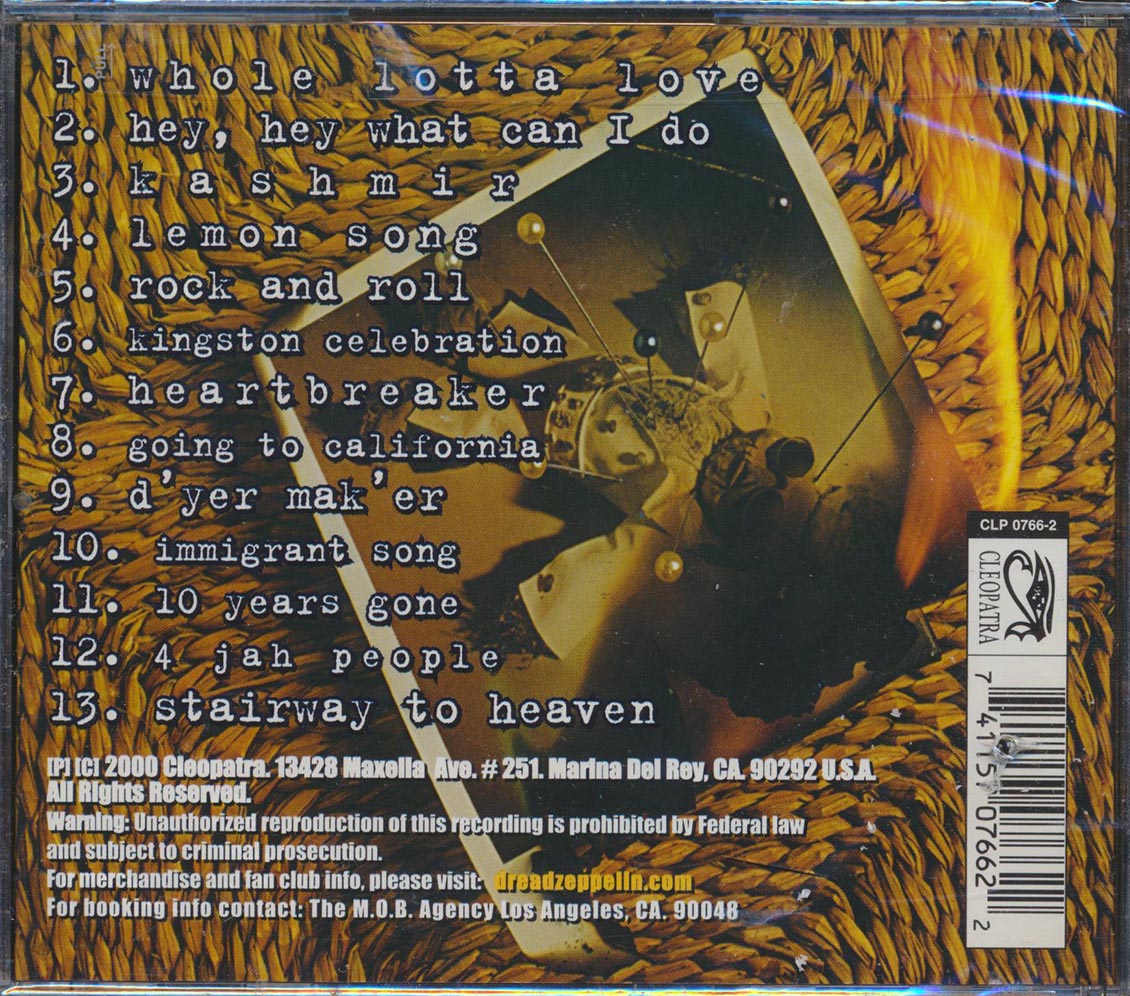 Dread Zeppelin - Greatest & Latest Hits (marked/ltd stock)