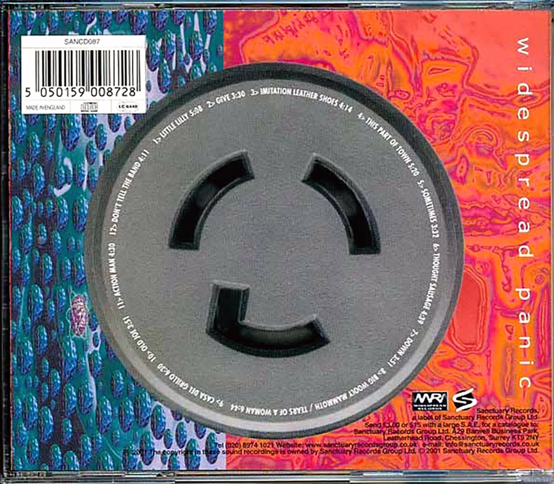 Widespread Panic - Don't Tell The Band (incl. large booklet)