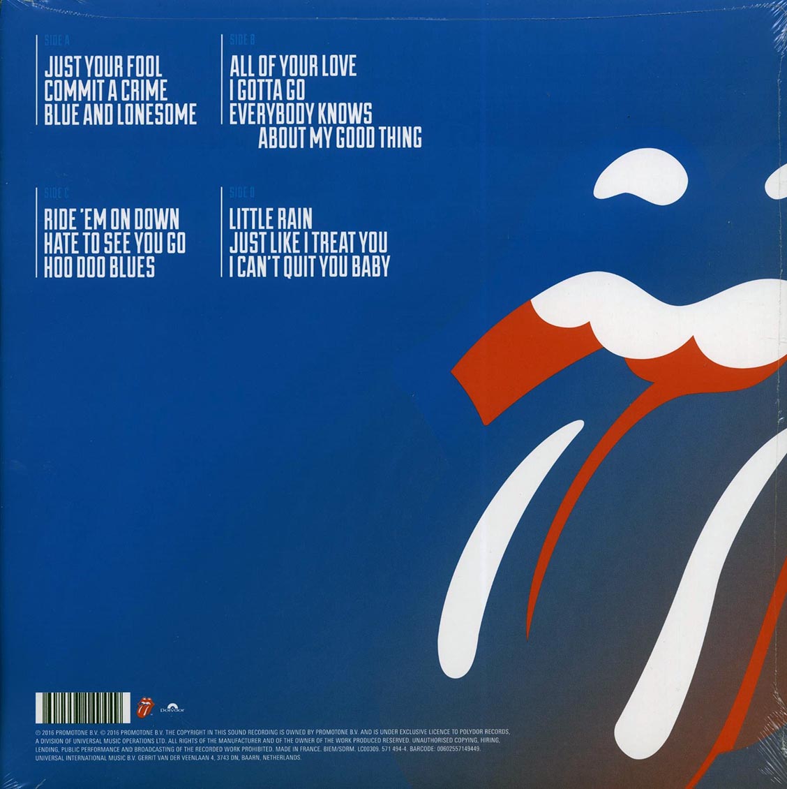 The Rolling Stones - Blue & Lonesome (2xLP) (180g)