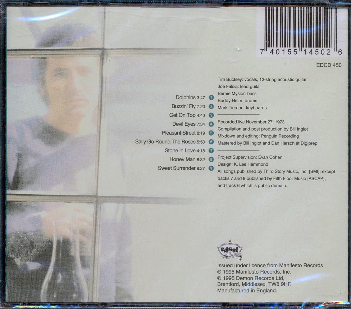 Tim Buckley - Honeyman: Recorded Live 1973