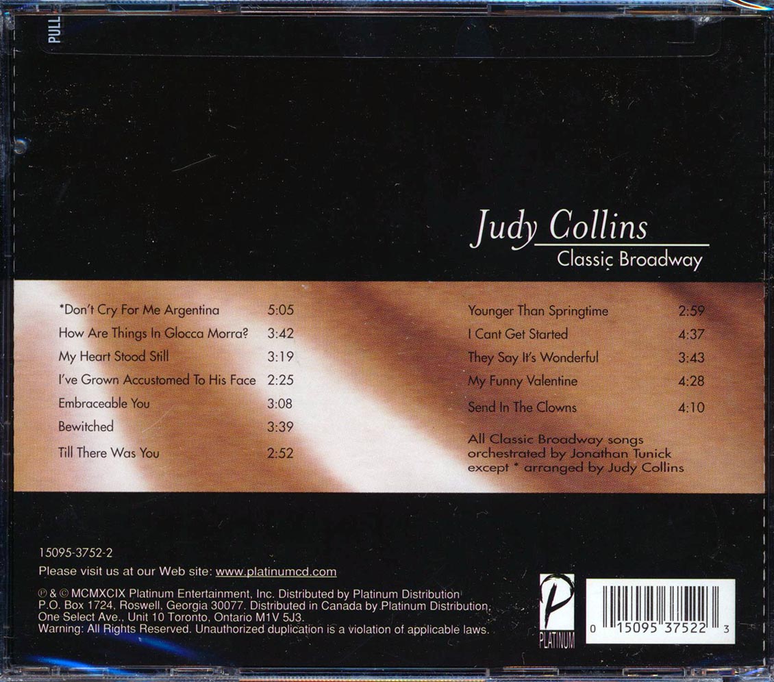 Judy Collins - Classic Broadway