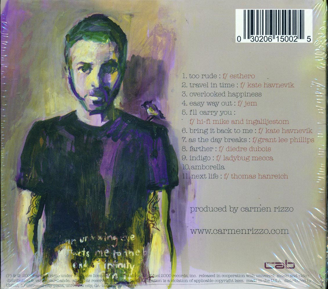 Carmen Rizzo - The Lost Art Of The Idle Moment (marked/ltd stock)