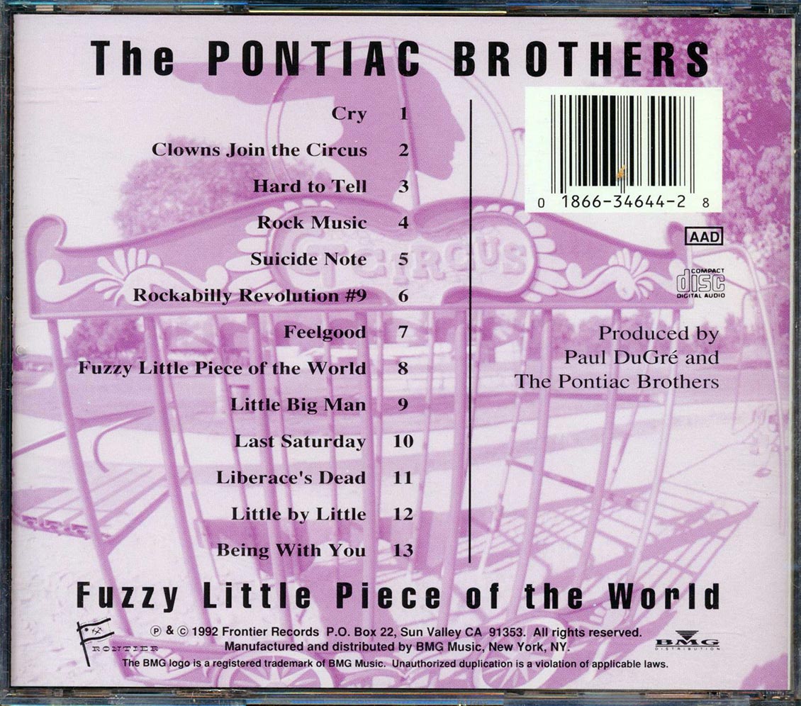The Pontiac Brothers - Fuzzy Little Piece Of The World