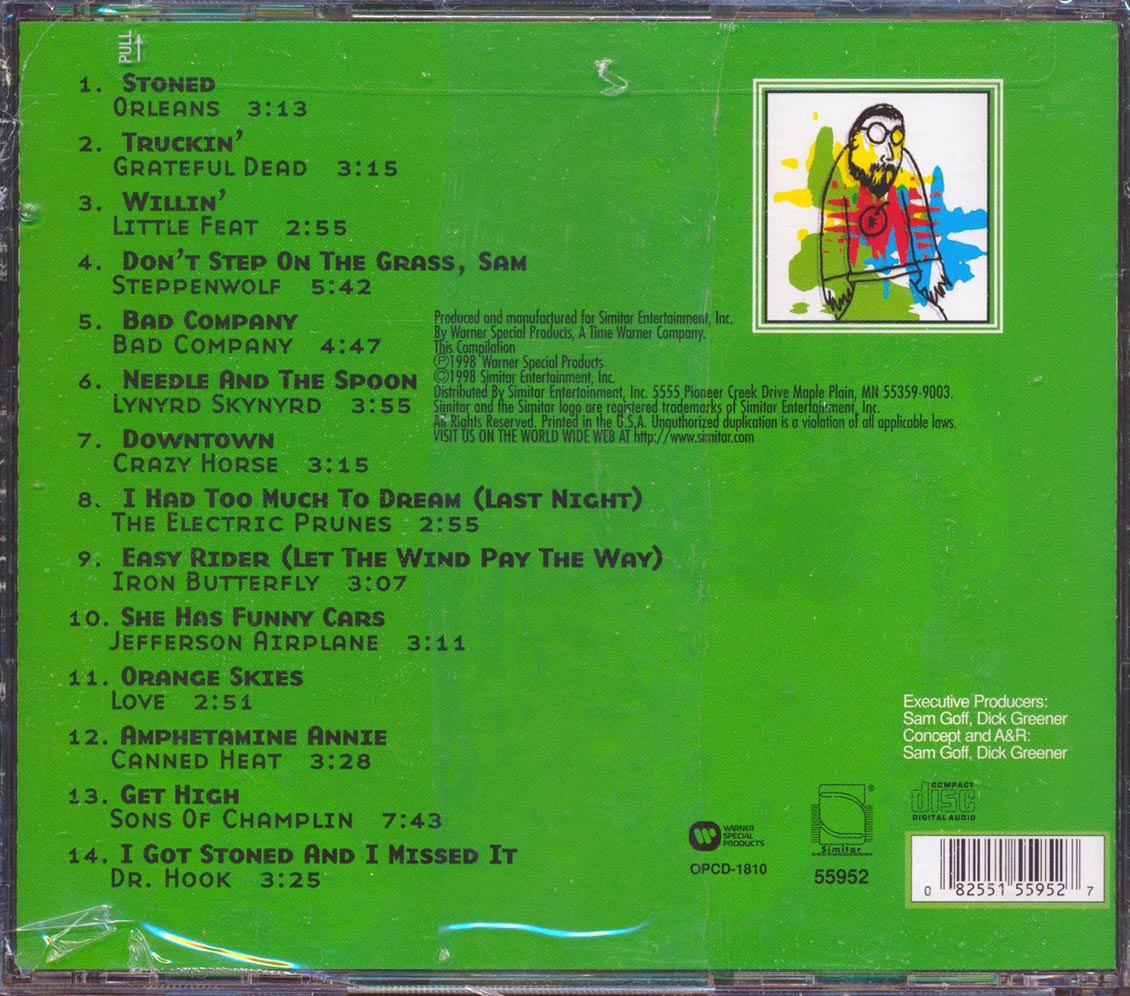 Grateful Dead, Little Feat, Steppenwolf, Lynyrd Skynyrd, Etc. - Feel The Buzz: No Pain