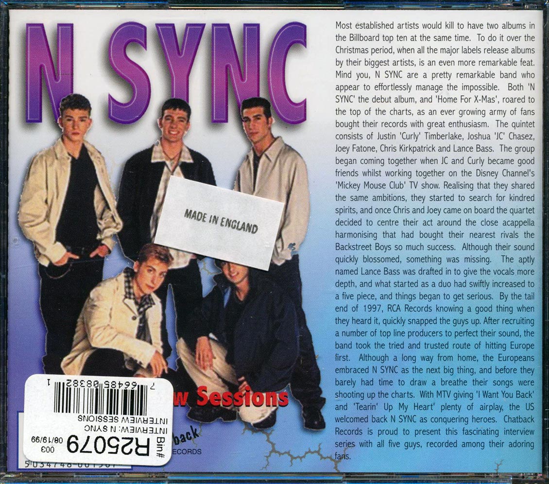 Nsync - The Interview Sessions