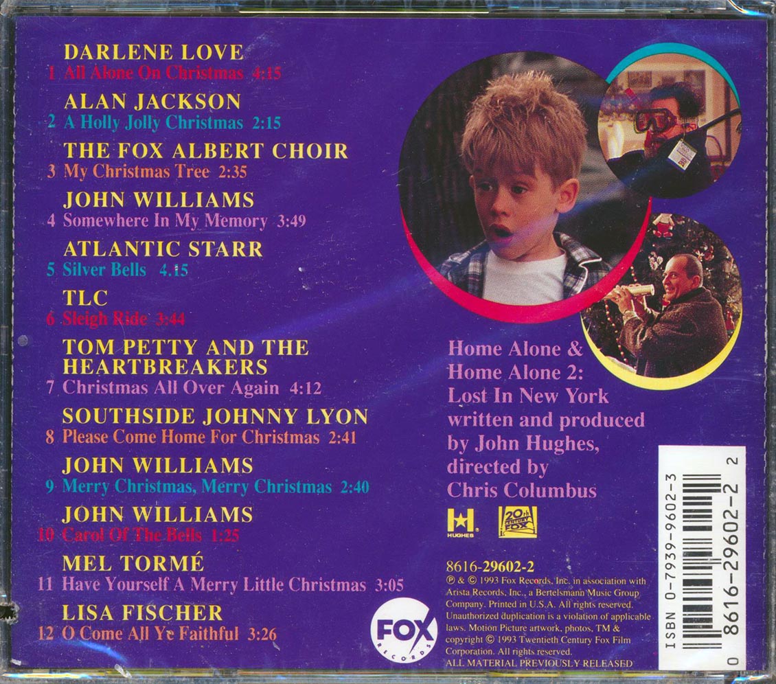 Tom Petty & The Heartbreakers, Darlene Love, Alan Jackson, The Fox Albert Choir, Etc. - Home Alone Christmas (marked/ltd stock)