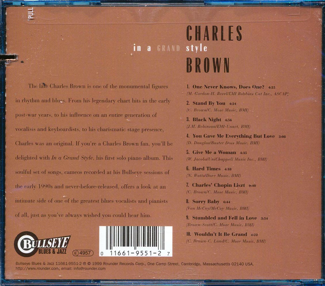 Charles Brown - In A Grand Style (marked/ltd stock)