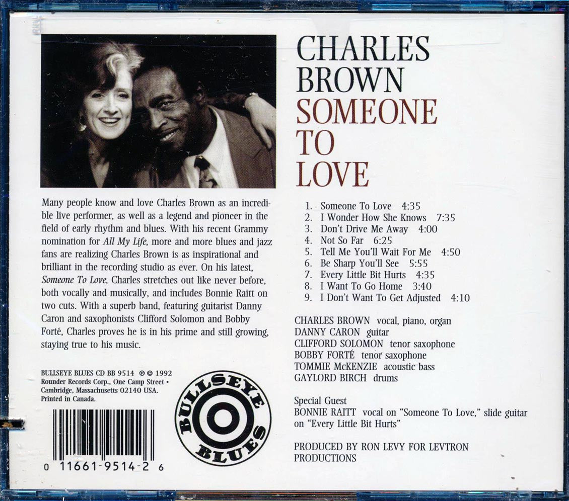 Charles Brown - Someone To Love (marked/ltd stock)