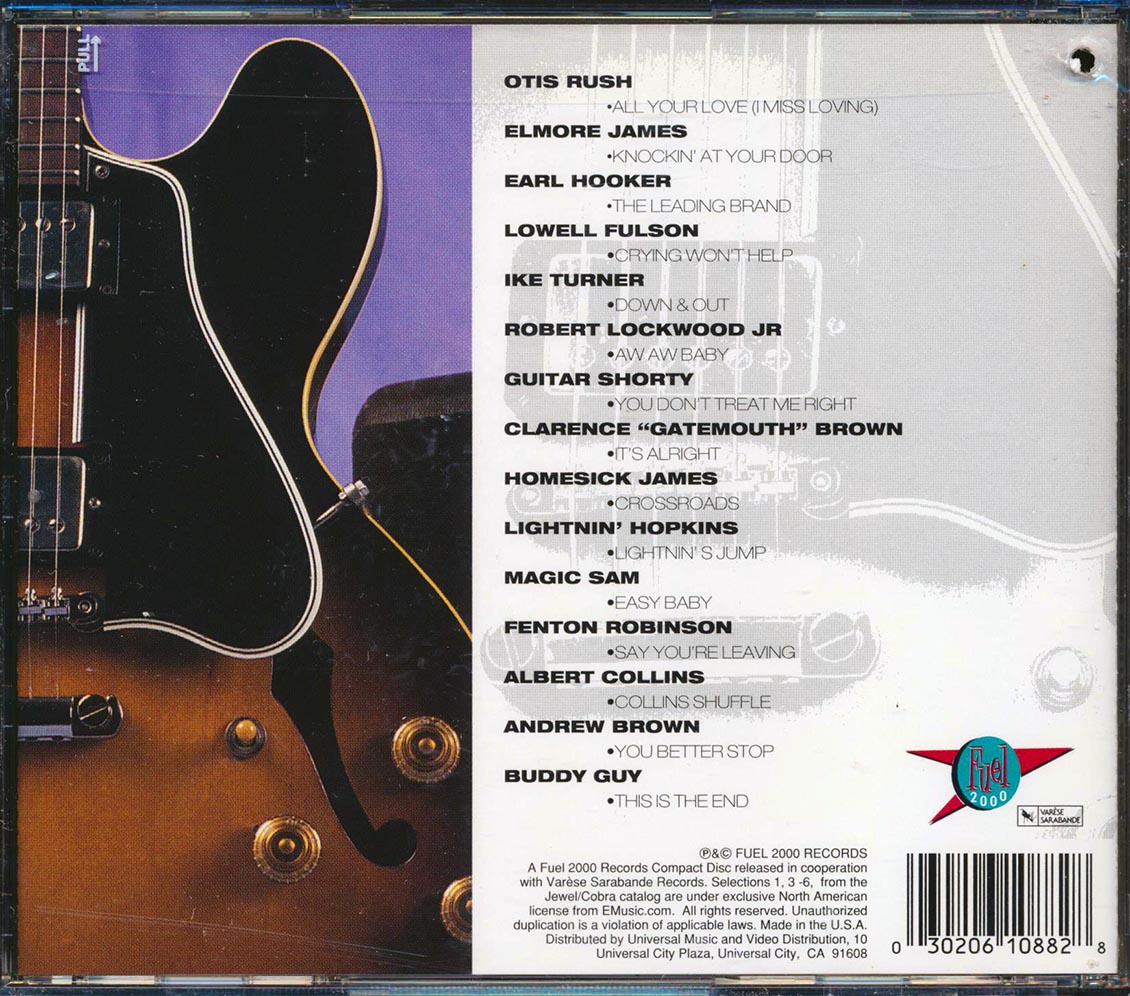 Otis Rush, Lowell Fulson, Lightnin' Hopkins, Etc. - The Incredible Electric Blues Guitar Album (incl. large booklet) (marked/ltd stock)