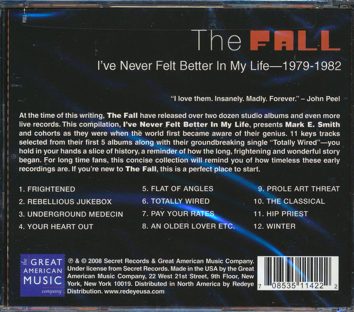 The Fall - I've Never Felt Better In My Life 1979-1982