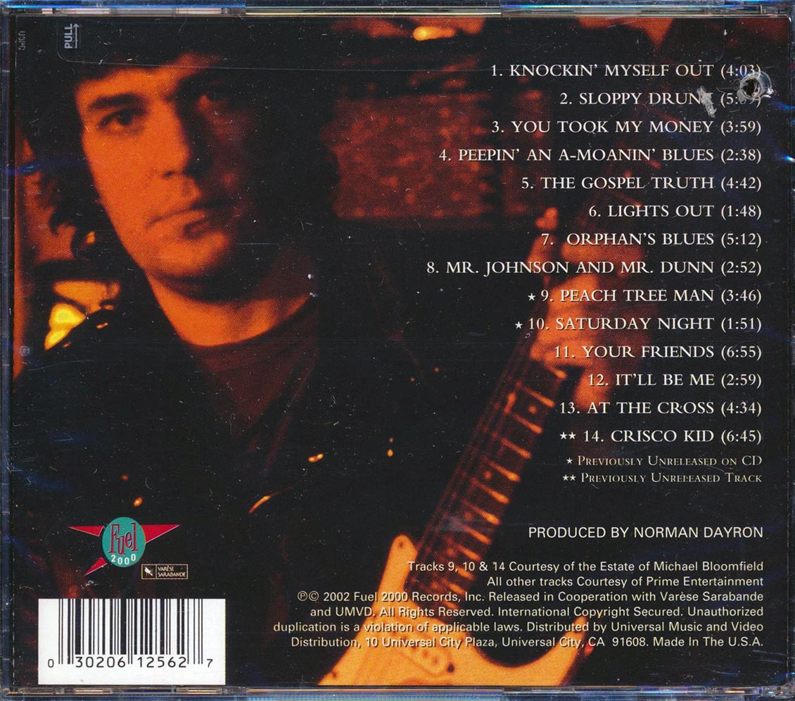 Mike Bloomfield - Knockin' Myself Out (remastered)