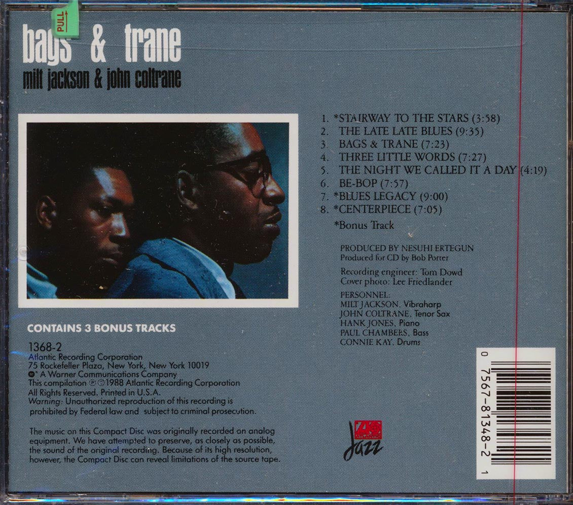 Milt Jackson, John Coltrane - Bags & Trane