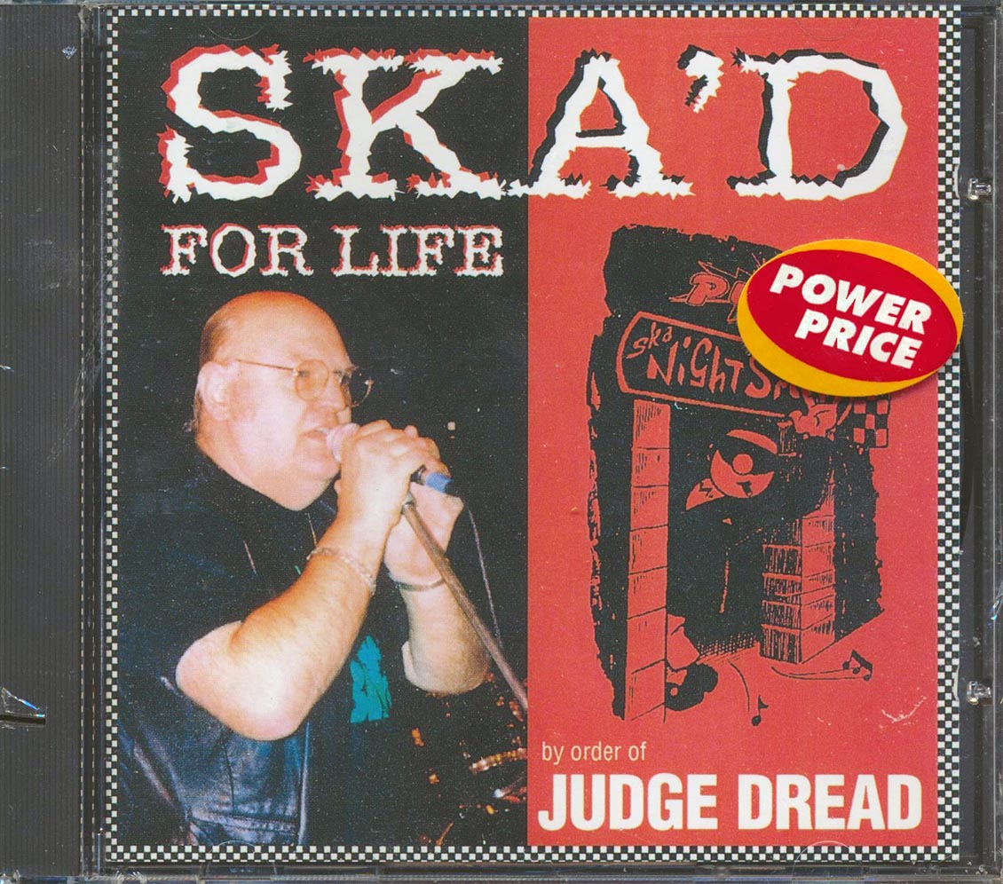 Judge Dread - Ska'd For Life (marked/ltd stock)