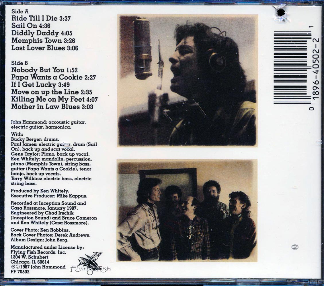John Hammond - Nobody But You (marked/ltd stock)