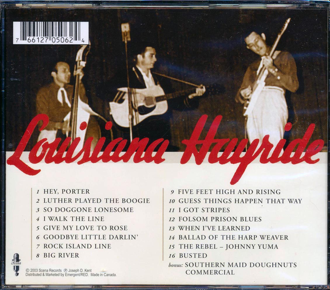 Johnny Cash - Live Recordings From The Louisiana Hayride (incl. large booklet)