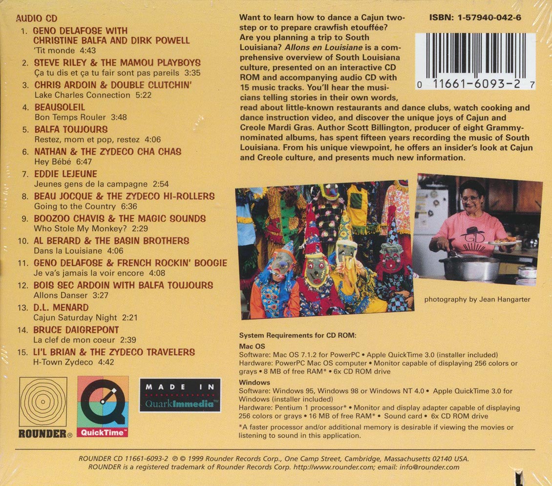 Balfa Touhours, Steve Riley & The Mamou Playboys, DL Menard, Etc. - Allons En Louisiane (2xCD) (marked/ltd stock)