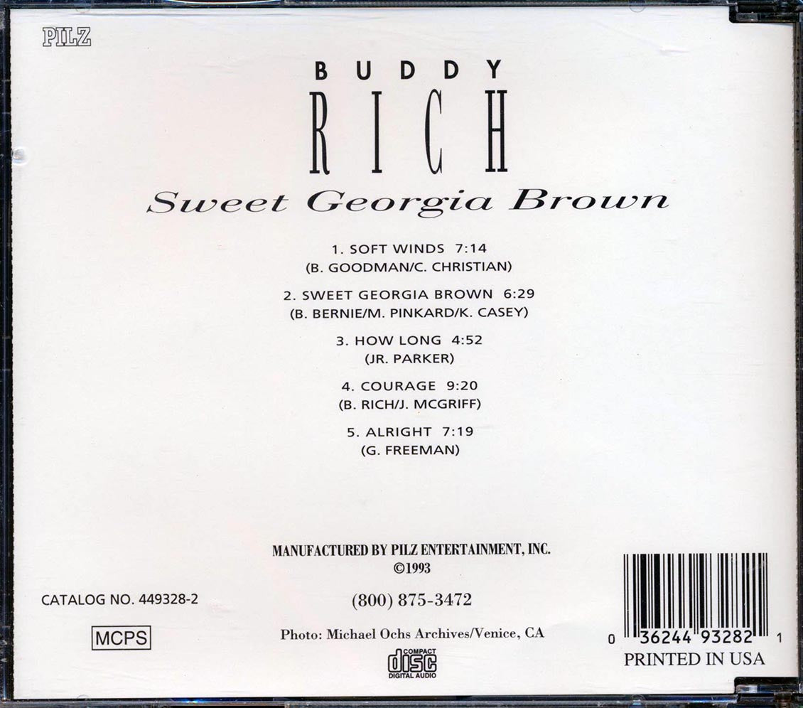 Buddy Rich - Sweet Georgia Brown