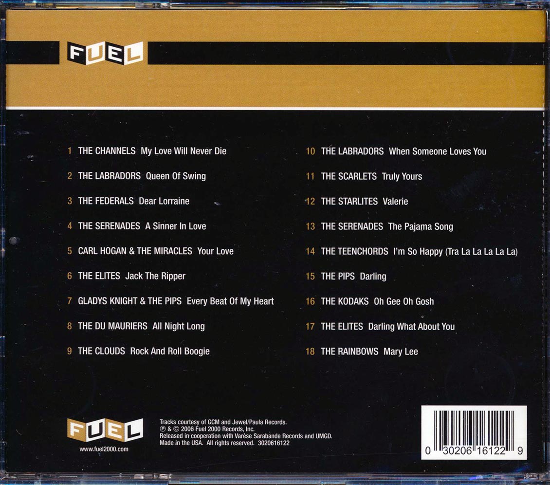 Channels, The Labradors, The Federals, The Serenades, Etc. - An Introduction To Doo-Wop (remastered)