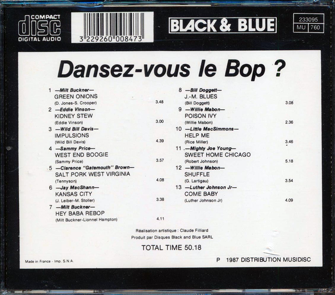 Various - Dansez-Vous Le Bop?