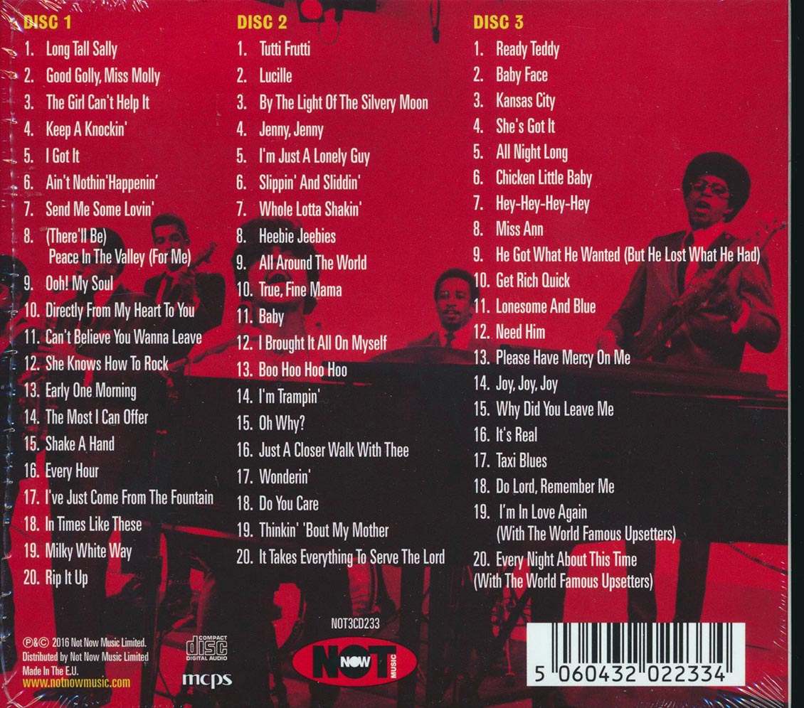 Little Richard - The Definitive Collection (60 tracks) (3xCD) (deluxe 3-fold digipak)