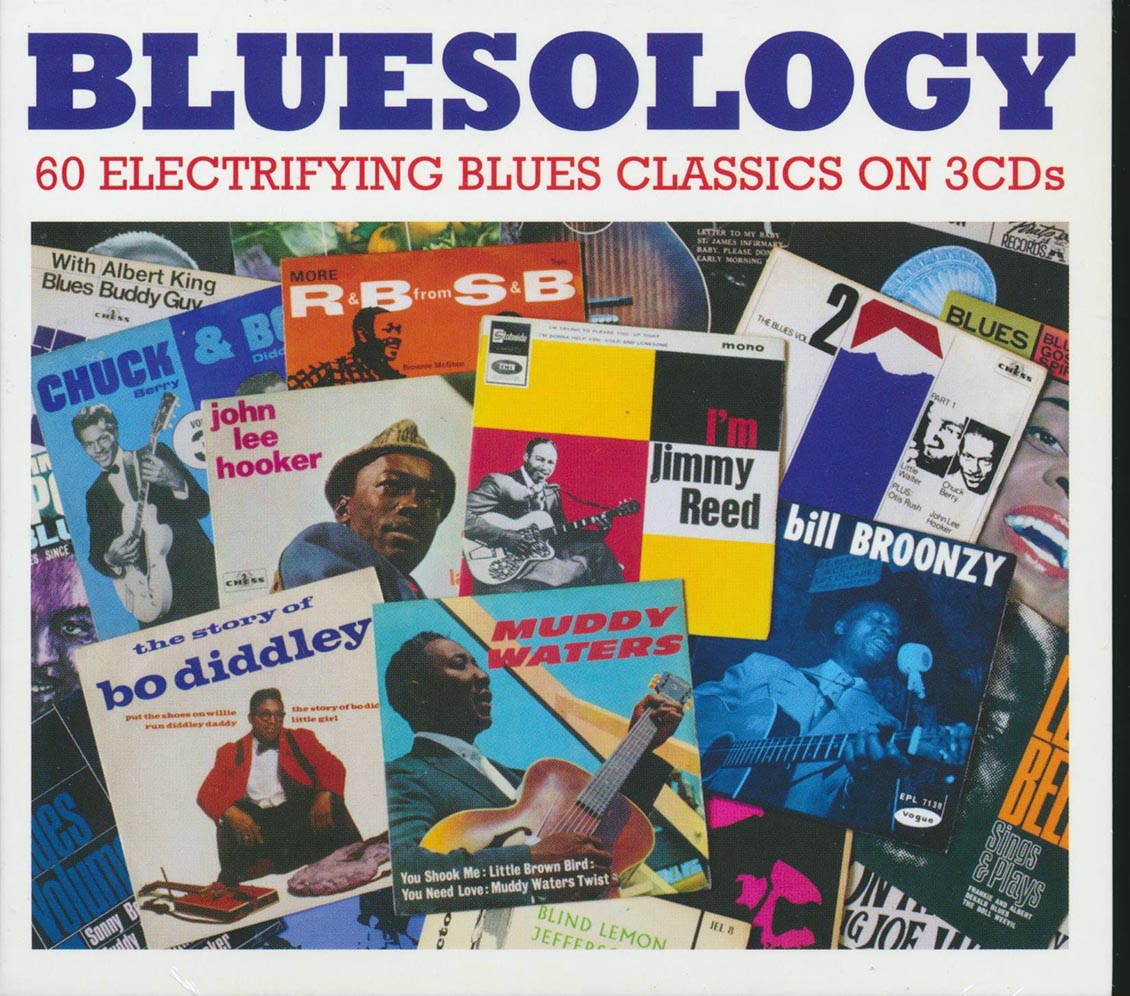 Various - Bluesology (60 tracks) (3xCD) (deluxe 3-fold digipak)