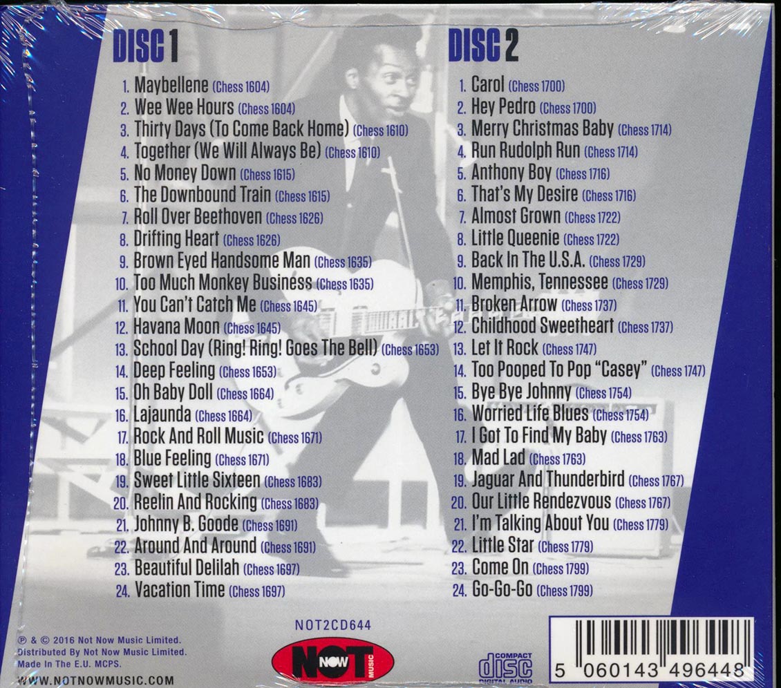 Chuck Berry - The Singles Collection: The Chess Singles 1955-1961 (48 tracks) (2xCD)