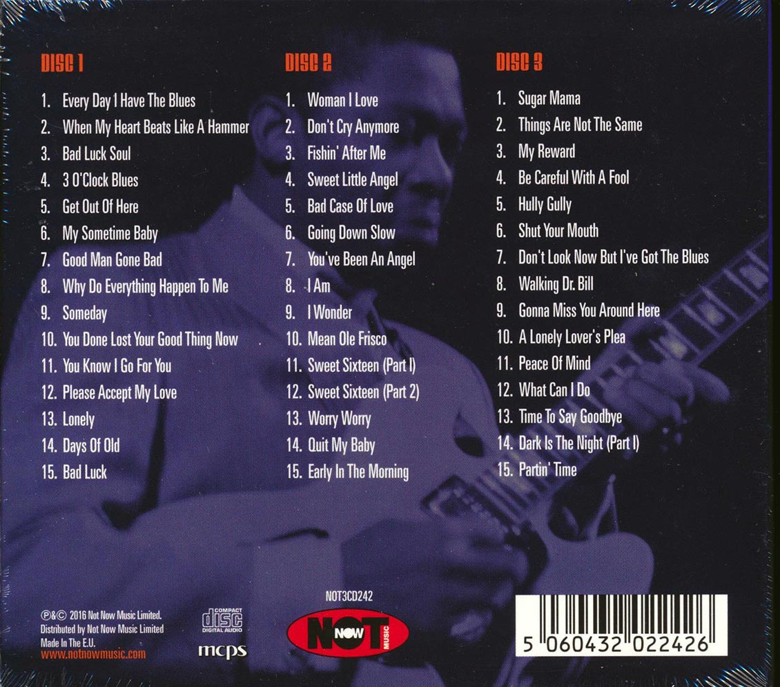 BB King - Nothin' But Bad Luck (45 tracks) (3xCD) (deluxe 3-fold digipak)
