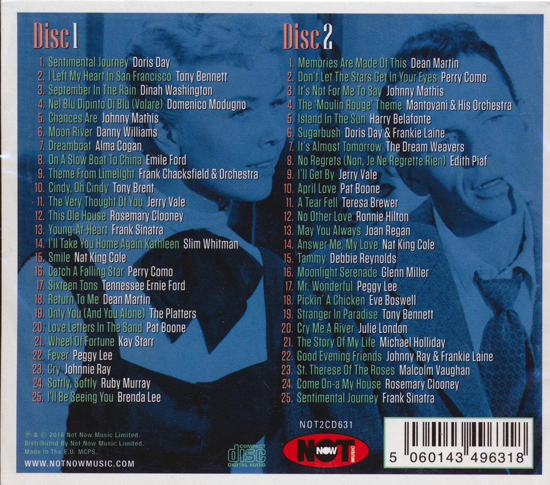 Various - Sentimental Journey (50 tracks) (2xCD)