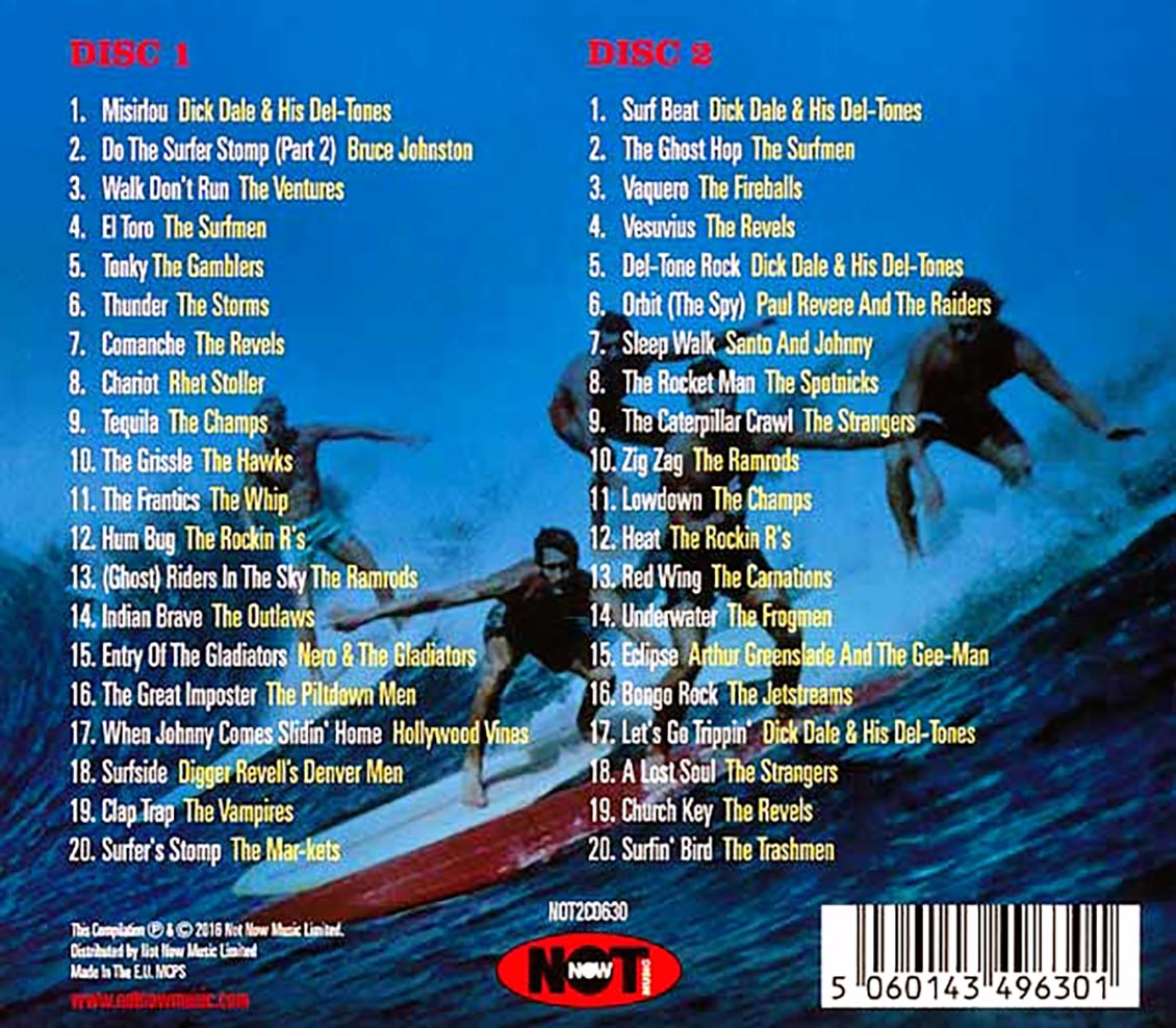 Various - Surf Beat (40 tracks) (2xCD)