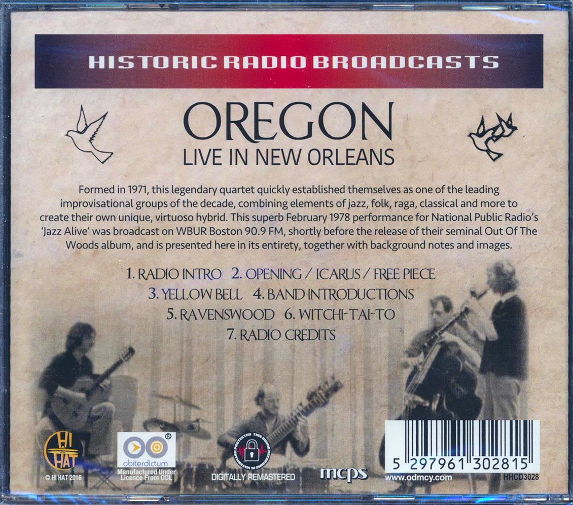 Oregon - Live In New Orleans