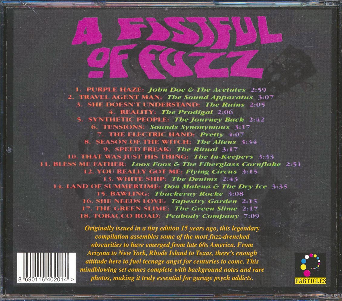 Peabody Company, Flying Circus, Tapestry Garden, The Aliens, Etc. - A Fistful Of Fuzz