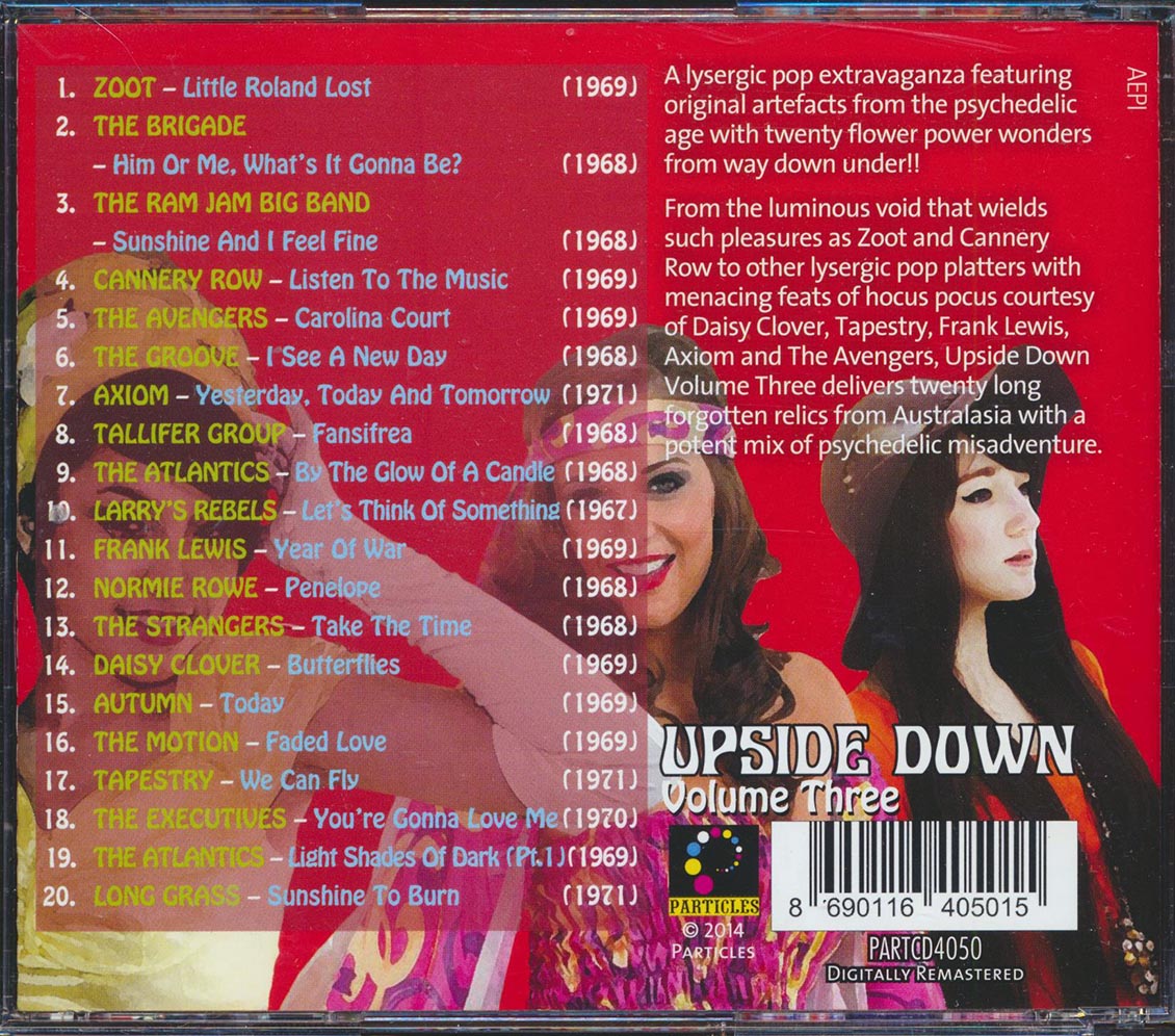 Axiom, Autumn, The Motion, The Avengers, The Groove, Etc. - Upside Down Volume 3: Coloured Dreams From The Underworld 1966-1971