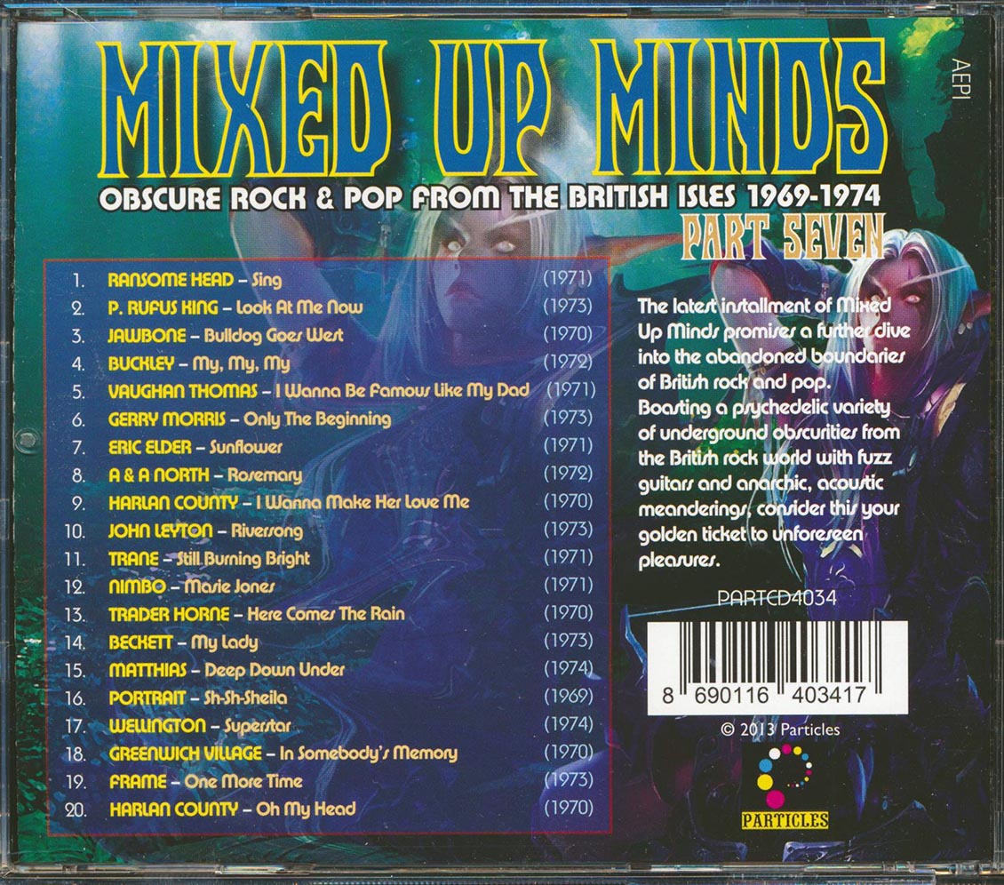 Nimbo, Trane, Portrait, Frame, Wellington, Etc. - Mixed Up Minds Part 7: Obscure Rock & Pop From The British Isles 1969-1974
