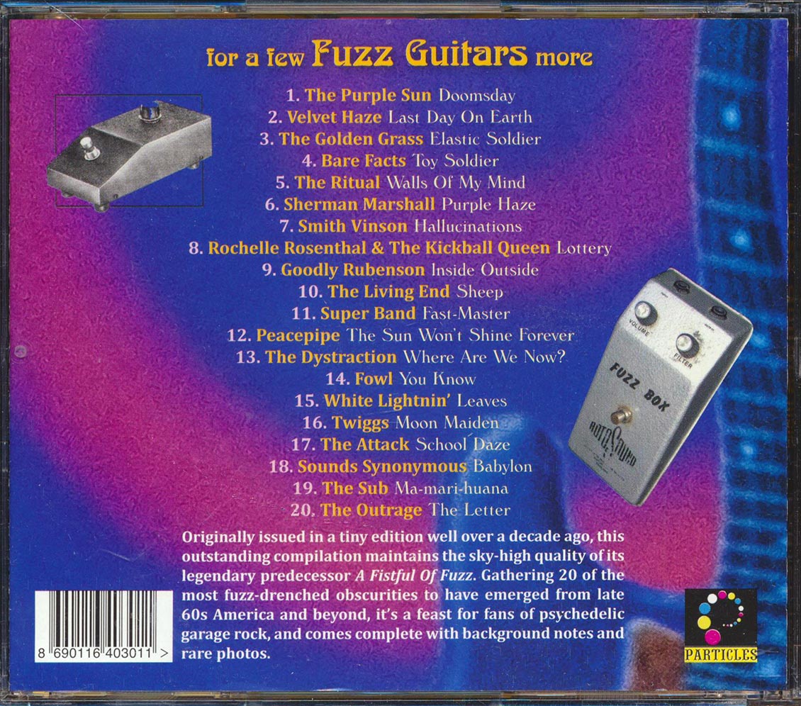 Velvet Haze, Bare Facts, The Purple Sun, Super Band, Twiggs, The Sub, Peacepipe, Etc. - For A Few Fuzz Guitars More