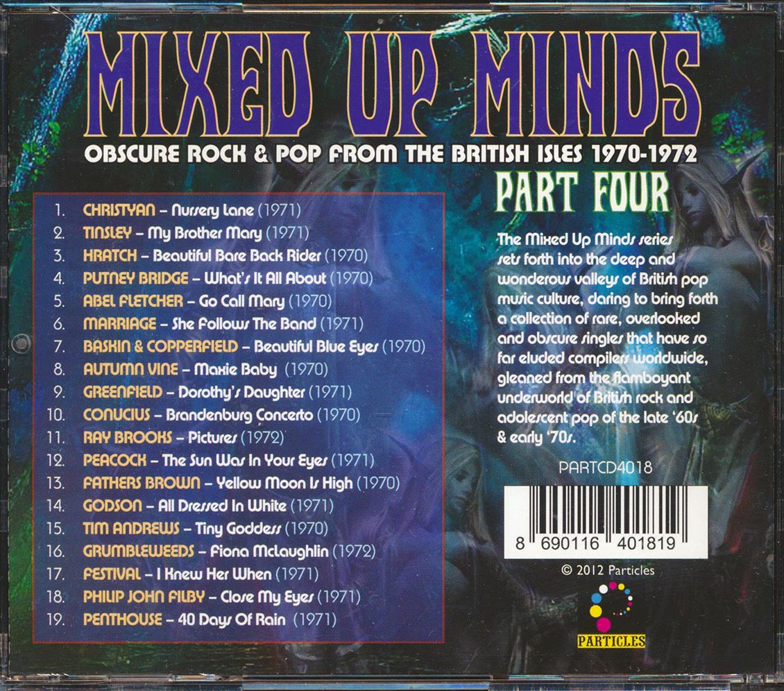 Godson, Festival, Penthouse, Peacock, Greenfield, Etc. - Mixed Up Minds Part 4: Obscure Rock & Pop From The British Isles 1970-1972