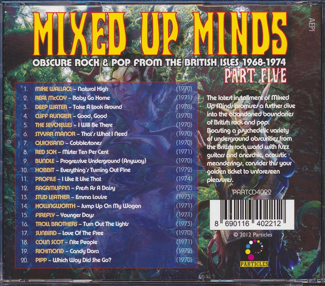 Red Sox, Stud Leather, Sunbird, Pipp, Bundle, Quicksand, Etc. - Mixed Up Minds Part 5: Obscure Rock & Pop From The British Isles 1968-1974