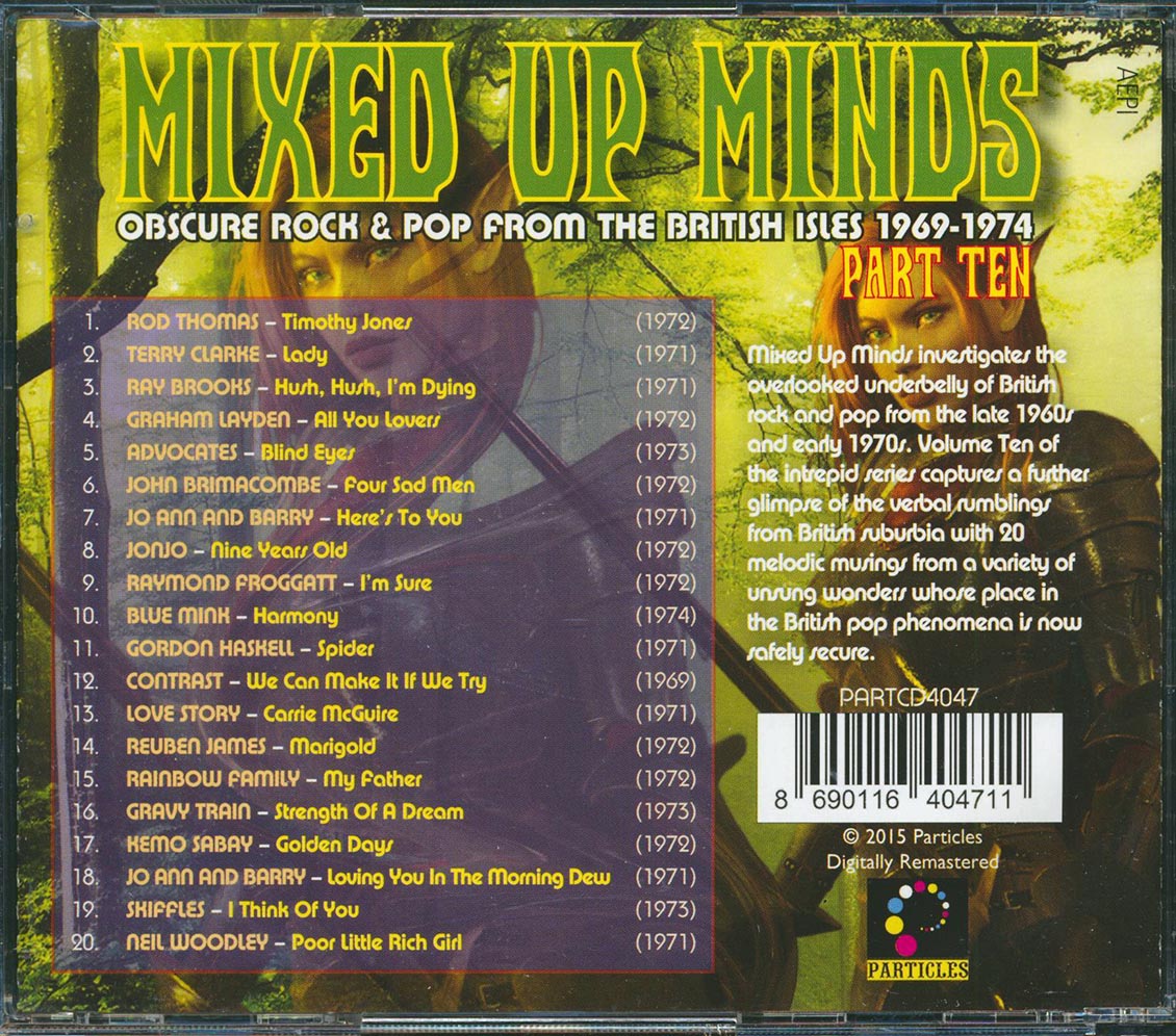 Jonjo, Contrast, Love Story, Skiffles, Blue Mink, Etc. - Mixed Up Minds Part 10: Obscure Rock & Pop From The British Isles 1969-1974