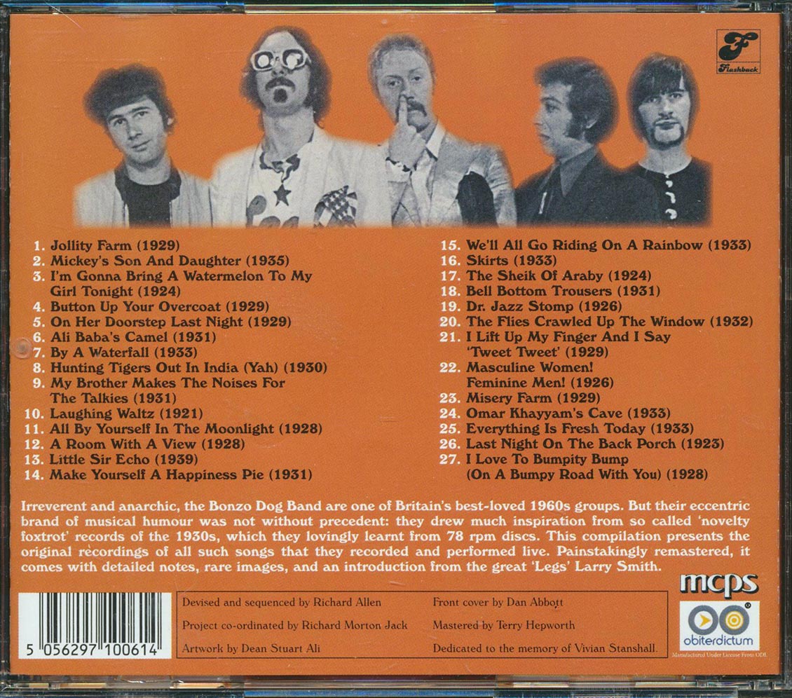 Various - Songs That The Bonzo Dog Band Taught Us