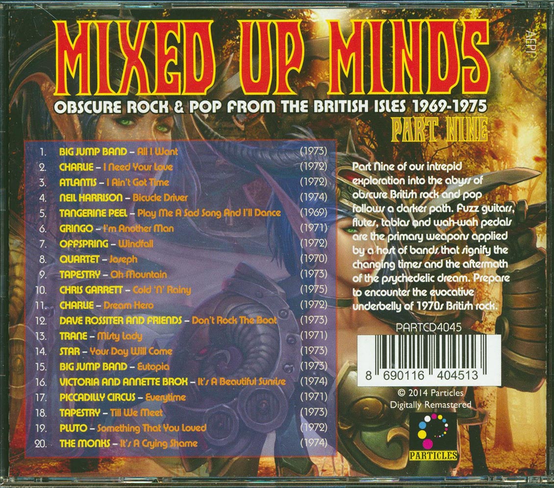 Trane, Star, Gringo, Big Jump Band, Atlantis, Etc. - Mixed Up Minds Part 9: Obscure Rock & Pop From The British Isles 1969-1975