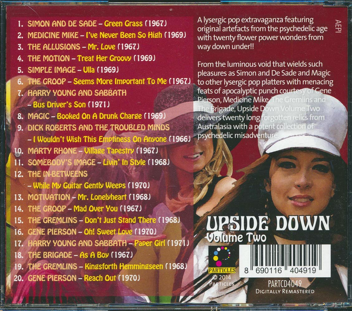 Simple Image, The Groop, Medicine Mike, Motivation, The Gremlins, Etc. - Upside Down Volume 2: Coloured Dreams From The Underworld 1966-1971