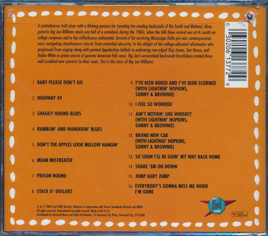 Big Joe Williams - Revisited (marked/ltd stock)