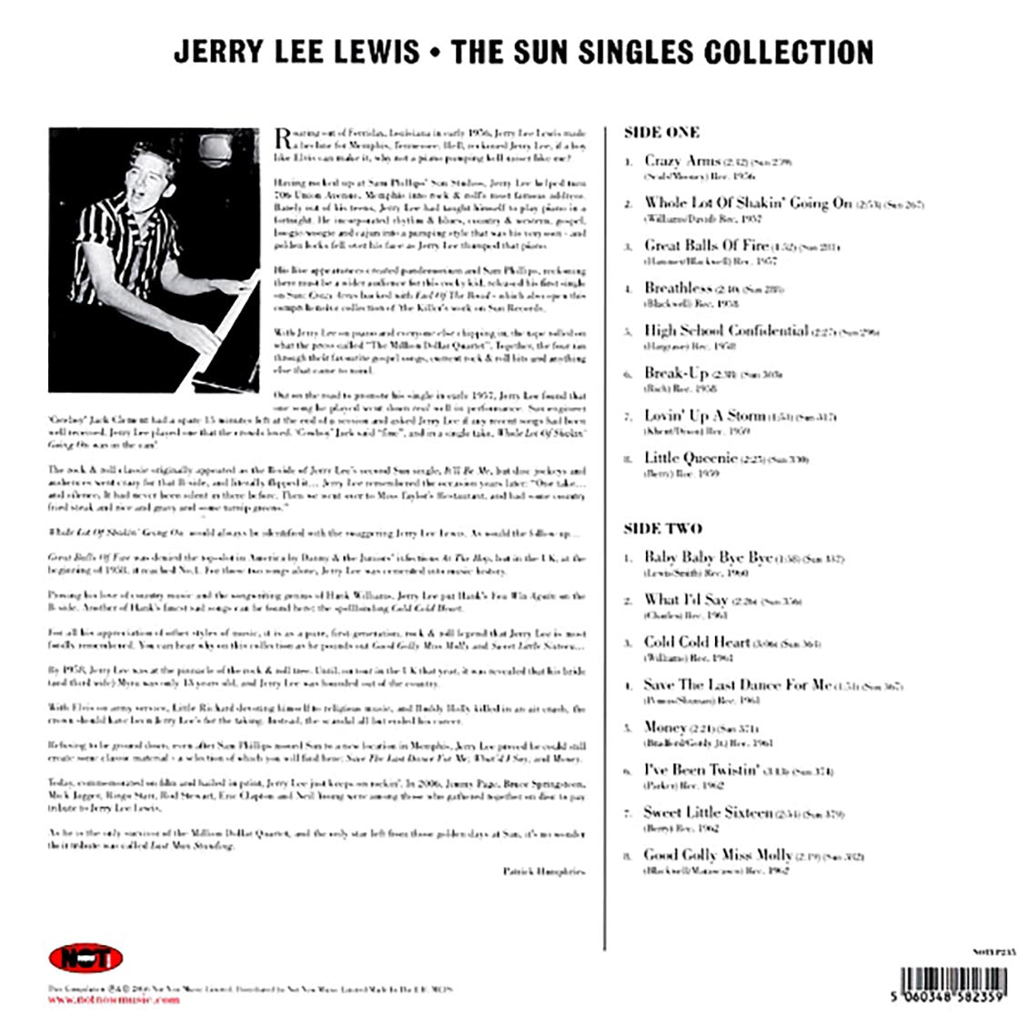 Jerry Lee Lewis - The Sun Singles Collection (180g) (colored vinyl)