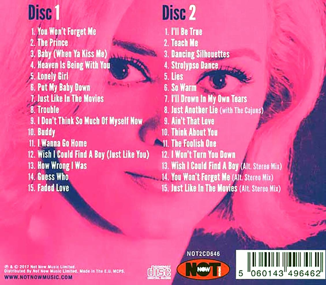 Jackie DeShannon - You Won't Forget Me (30 tracks) (2xCD)