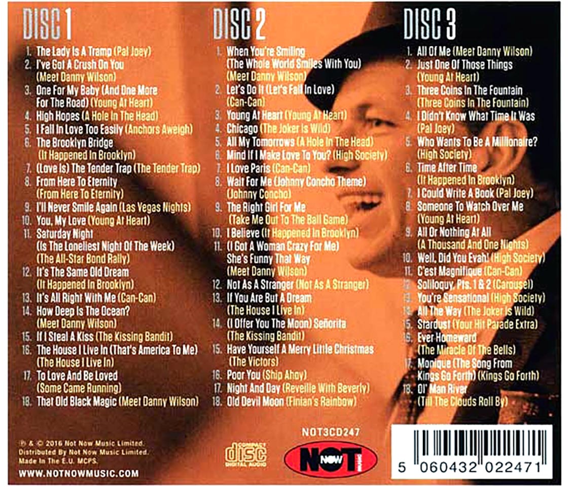 Frank Sinatra - At The Movies (52 tracks) (3xCD) (deluxe 3-fold digipak)