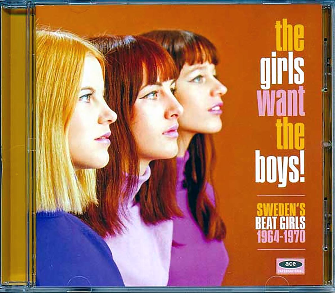 Various - The Girls Want The Boys! Sweden's Beat Girls: 1964-1970 (24 tracks) (incl. large booklet)